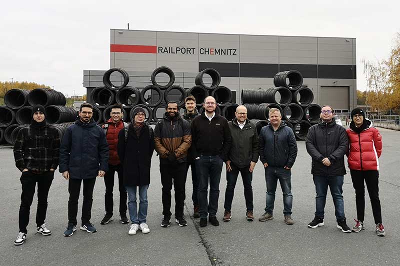 Unternehmensbesuche geben Einblick in logistische Prozessketten